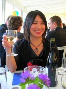 Joan at Damjan's supervisor's 50th birthday, May 2009